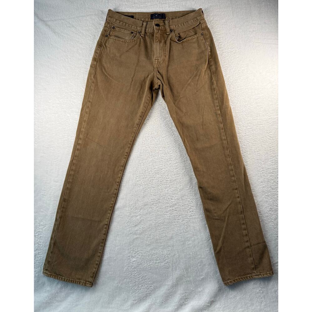 Lucky Brand Slim Straight Jeans — Brown